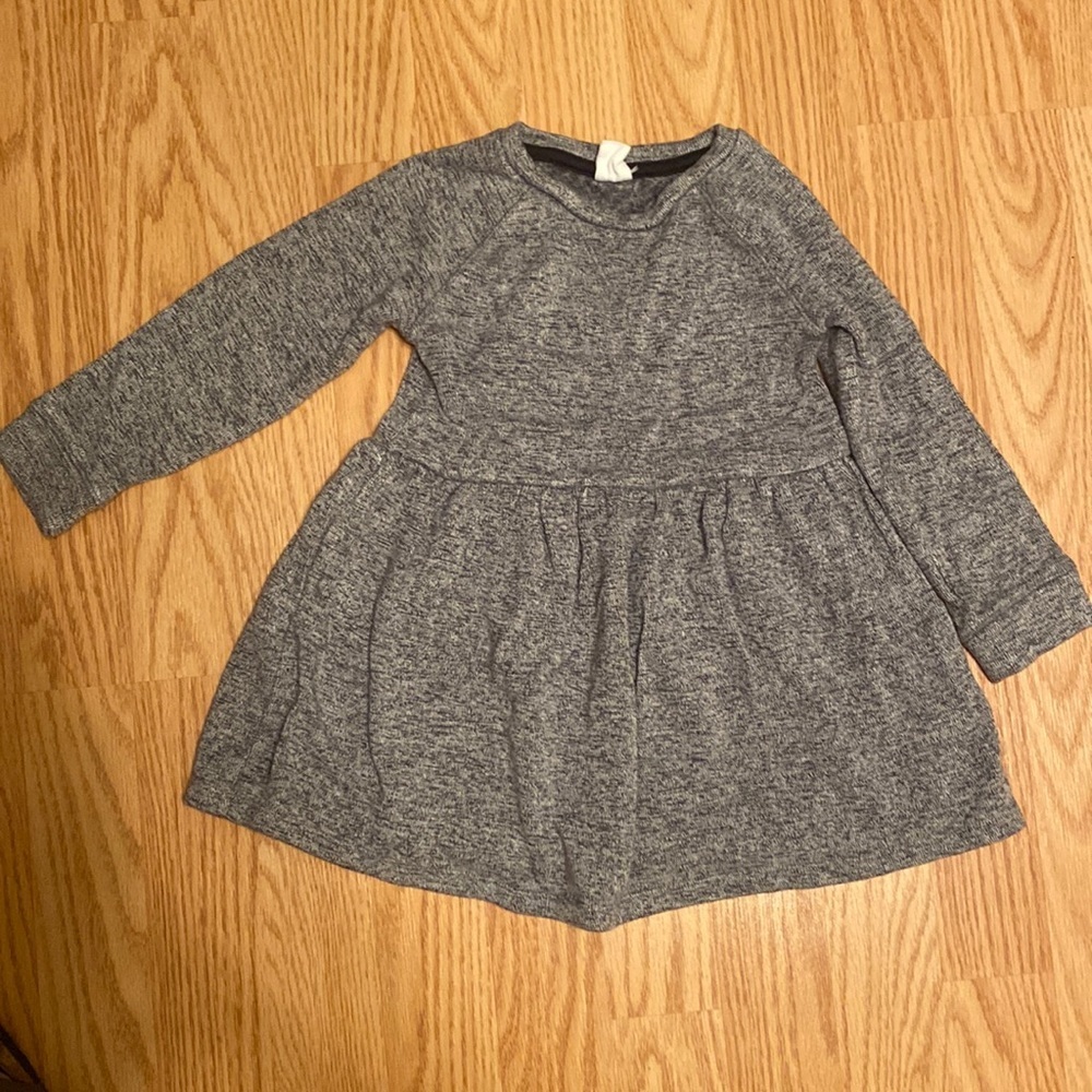Gap toddler dress gray
